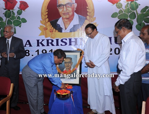 Birth centenary